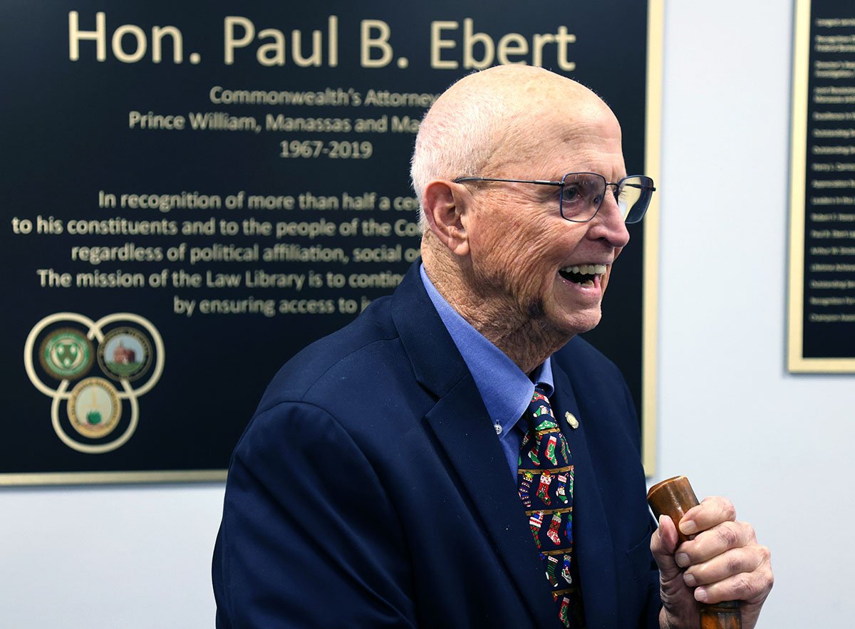 Law Library Dedicated to Paul Ebert